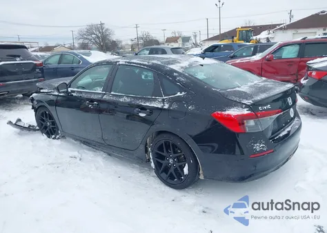 2023 Honda Civic Sport из США, поврежденный, VIN 2HGFE2F59PH559130